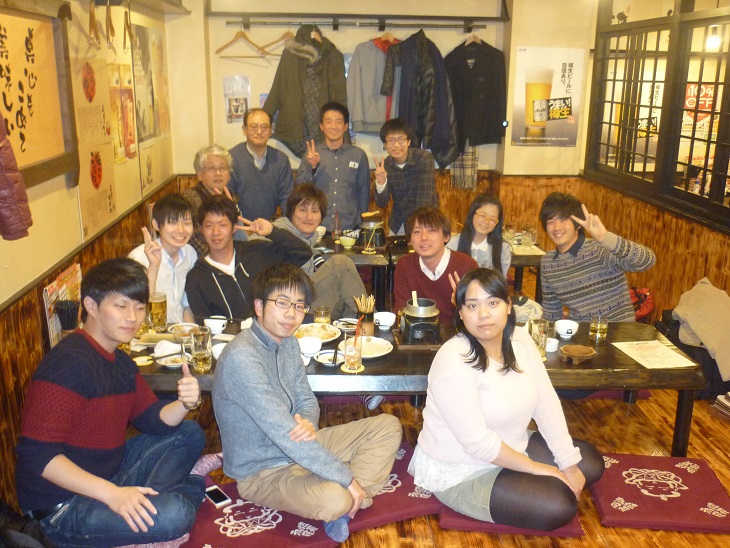 Members of Muraoka Labo and Toyonaga Labo